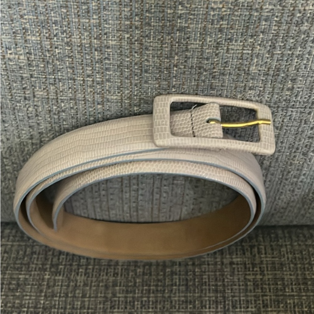 Talbots authentic leather belt